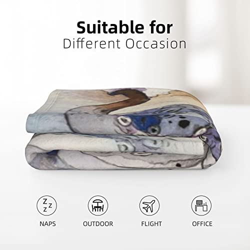 Couverture flanelle pieuvre pour éliminer le froid sans poids excessif - 6