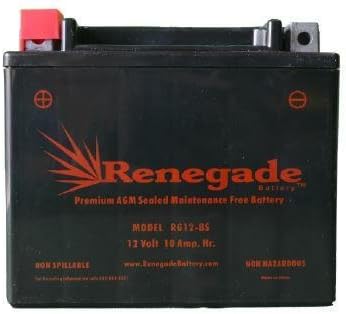 YT12A-BS, FT12A-BS, GT12A-BS, CYT12A-BS, PTX12A-BS Replacement Battery 175cca High Performance WP12A-BS Sealed AGM for Suzuki, Kymco Motorcycle, Scooter