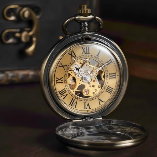 Montre de poche mécanique brisez la routine avec le style rétro - 5