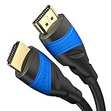 KabelDirekt – 8K & 4K HDMI Kabel – 3m – Entwickelt in Deutschland – Für jedes HDMI-Kabel Setup (10K, 8K@60Hz & 4K@120Hz, High Speed HDMI mit Ethernet, Blu-ray, PS5, Xbox Series, Switch)