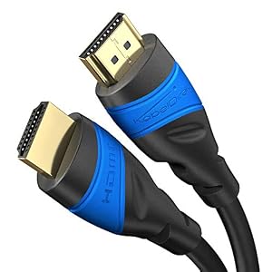 KabelDirekt – 8K / 4K HDMI Cable – 3m & More HDMI Cables (0.15m–22.5m) – German-Engineered HDMI Lead – Supports 10K/8K@60Hz/4K@120Hz – HDMI Cable for HDTV, PC, PS5, Xbox, Switch