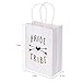 Bachelorette Party Bags Set of 12 - PojoTech Bachelorette Party Bride Tribe Gifts Bags Party Supplies Decorations for Wedding Bridal Party Bachelorette Party (White)