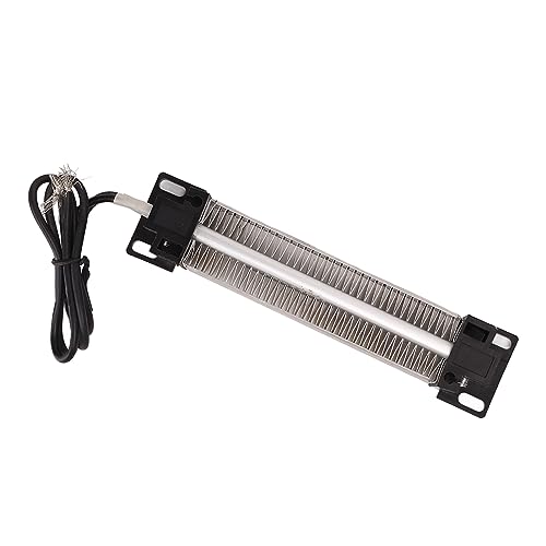 Grzejny PTC 12 V, Termostatyczny Termistor Ciągły na Wyjściu Nieprzerwana Praca Izolowany Nagrzewnica Powietrza PTC 150 W z Kablem 20 Cm do Kurtyny Powietrznej