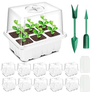 YAUNGEL 60-Zellen Zimmergewächshaus Anzucht Set