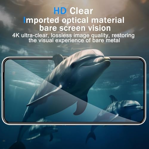 Image of OpenTech Military-Grade Tempered Glass Screen Protector for Nothing Phone 4A / Nothing Phone 4A Pro with Edge to Edge Coverage - Case Friendly, Anti-scratch and Bubble free installation kit