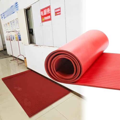 Tapis de sol isolant haute tension en caoutchouc sur mesure pour sécurité - 2