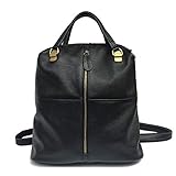 Verstellbare Rucksackgurte Schwarze Schultertaschen Damen Mode Leder Handtaschen Mehrzweck-Design geeignet für jeden Anlass