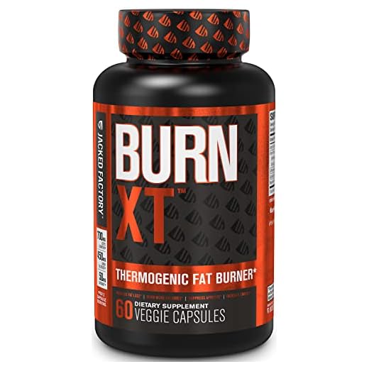 Burn-XT Thermogenic Fat Burner - Weight Loss Supplement, Appetite Suppressant, & Energy Booster - Premium Fat Burning Acetyl L-Carnitine, Green Tea Extract, & More - 60 Natural Veggie Diet Pills
