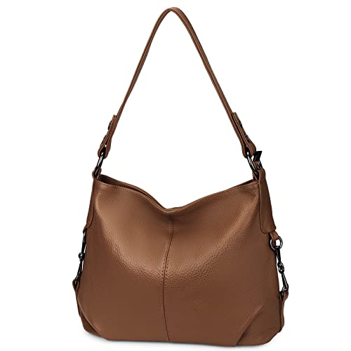 Yaluxe Shoulder Bag Genuine Leather Tote Handbag Crossbody Bags For Women #TOP14