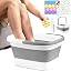 Foot Bath Basin + 16 Pack Foot Soak