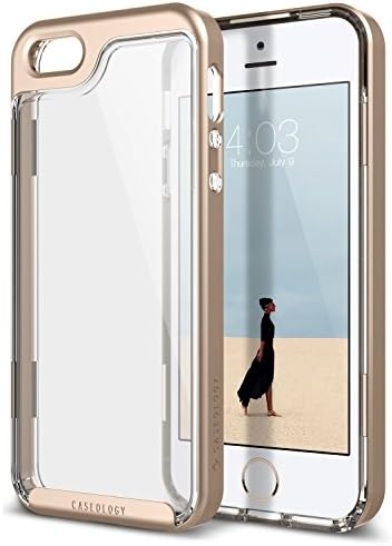 Caseology Skyfall for Apple iPhone SE Case (2016) / for iPhone 5S Case (2013) / for iPhone 5 Case (2012) - Gold