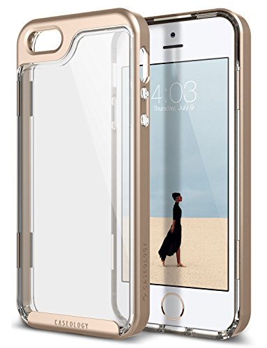 Caseology Skyfall for Apple iPhone SE Case (2016) / for iPhone 5S Case (2013) / for iPhone 5 Case (2012) - Gold