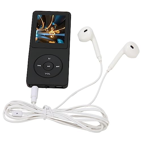 Lecteur MP3 8 Go extensible 64 Go avec grand écran de 1,8" noir
