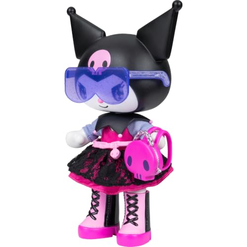 Hello Kitty® and Friends Premier 8-Inch Articulated Figure - Streetwear Chic Kuromi™ Series 2 Poseable Doll - Licensed Sanrio Product - 6+ by Jazwares - Used condition - Image 7