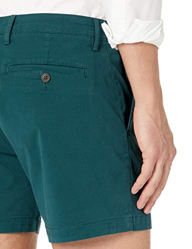 Image of Amazon Essentials Men's Slim-Fit 5 inch Lightweight Comfort Stretch Oxford Cotton Shorts