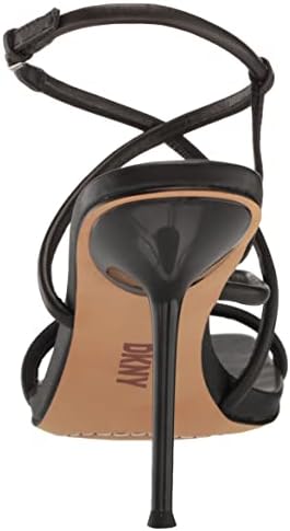DKNY Women's Comfortable Chic Shoe Reia Heeled Sandal, Black, 6 | Image 2