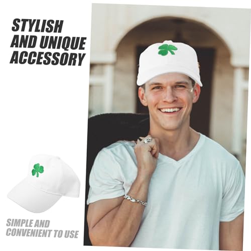 Casquette baseball Shamrock Saint-Patrick chapeau mixte brodé ajustable 2pcs - 7