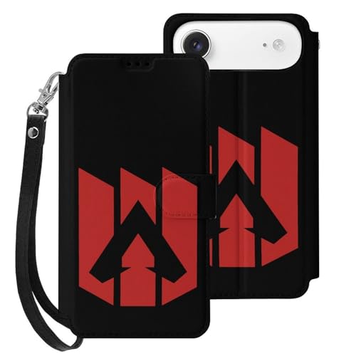 TolipOU IPhone17 �p �P�[�X �蒠�^ Apex Legends �A�C�t�H��17 Air Pro ProMax �p �X�}�z�P�[�X PU���U�[ TPU�f�� �y�� �}�O�l�b�g�� �J�[�h���[ �X�^���h�@�\ �Ռ��z�� �S�ʕی� �X�g���b�v�z�[���t�� 