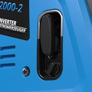 Güde Inverter Stromerzeuger ISG 2000-2 (4-Takt-OHV-Benzinmotor, 2,11/2,86 (kW/PS), max. 2000 W, 2x 230 V, Laufzeit bis 5,9 h, Tankinhalt 4,1 l, Überlastungsschutz, ECO-Funktion, Antivibrationsfüße)