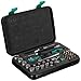 Produktbild Wera 8100 SA 2 Zyklop Speed-Knarrensatz, 1/4 Zoll metrisch, Schwarz, 42-teilig, 05003533001