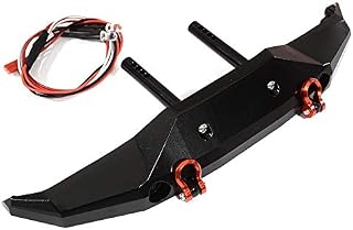 Integy RC Model C29784 Realistic Front Alloy Bumper for Axial 1/10 SCX10 II 6X6