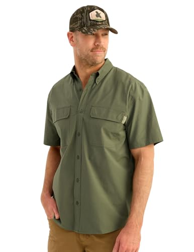 Chemise de chasse homme manches courtes vêtement lifestyle Nomad Huntley