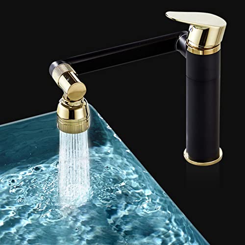 Grifos de lavabo retro monomando con caño giratorio de cocina tradicional 3