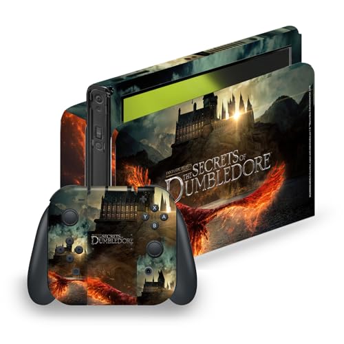 Skin vinyle Nintendo Switch OLED Dumbledore, une idée cadeau idéale pour les gamers fans de magie