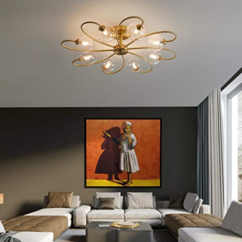 Lustre Sputnik résolvant le manque de luminosité des grands salons - 3