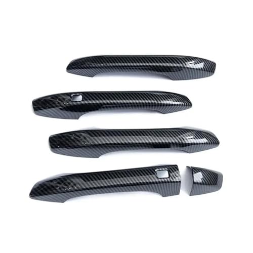 Moulure poignée de porte Kia K5 style carbone : l'habillage extérieur haut de gamme