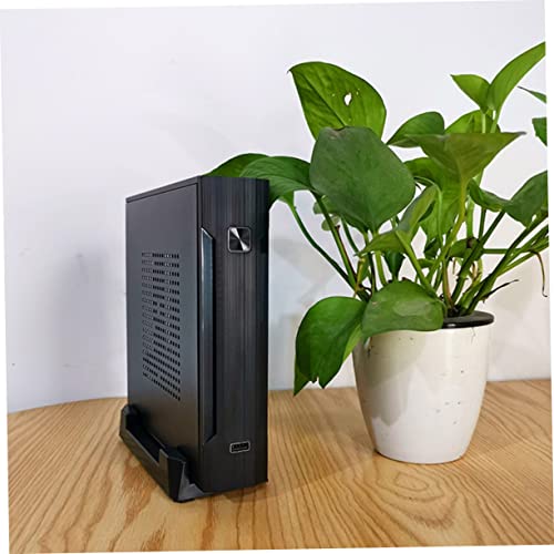 Soporte móvil ajustable para CPU TEHAUX con pies deslizantes, compacto para chasis de computadora, para gaming y oficina, base resistente de plástico miniatura 2