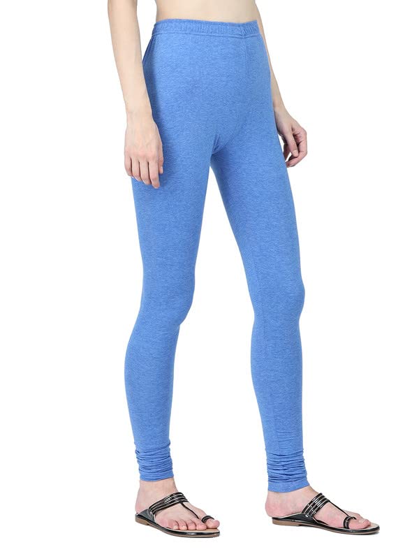 Image of Robinbosky Cotton Churidhar Leggings for Women - Stylish, Stretchable & Flattering Fit for All-Day Comfort