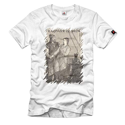 T-shirt Vikings Ragnarr lo Brok une pièce d'exception en 4XL