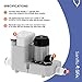 SFA SANIFLO - Sanicom 1 - Heavy-Duty Gray Water Drain Pump - High-Temperature Commercial Solution - Robust & Efficient Design - Certified CSA (IPC, NSPC), IAPMO (UPC) - Made In France
