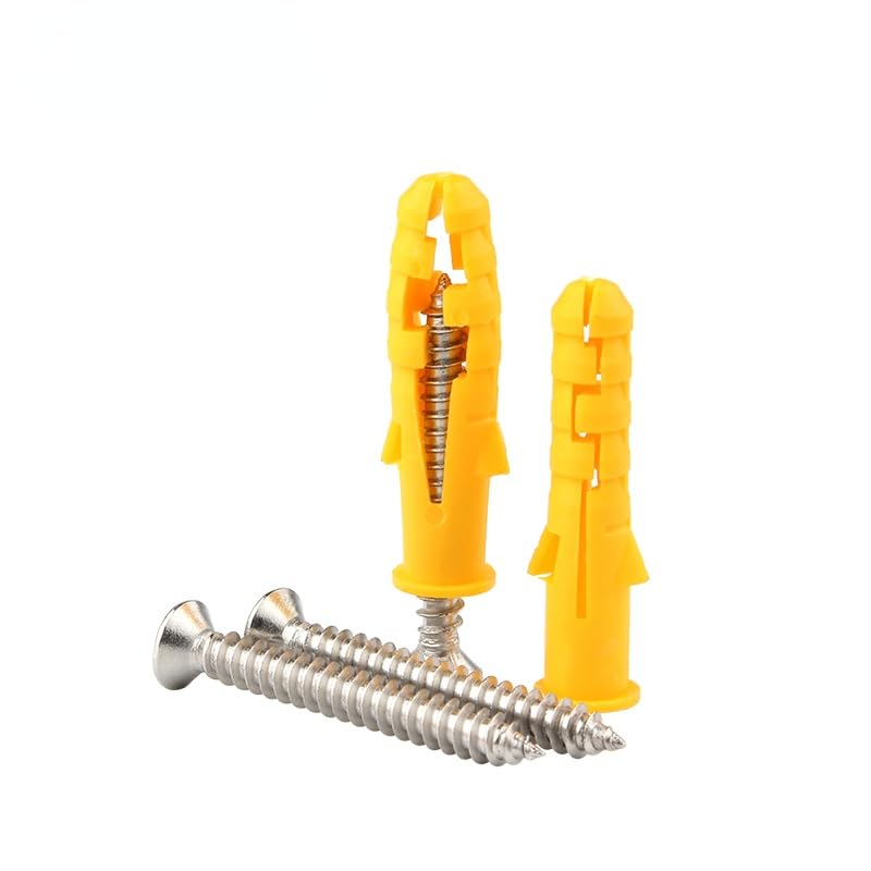Kotwy i wkręty do montażu w pustkach, Zestaw wkrętów rozporowych i kołków, 30 sztuk, M6-M10, wiele rozmiarów(6x40mm)