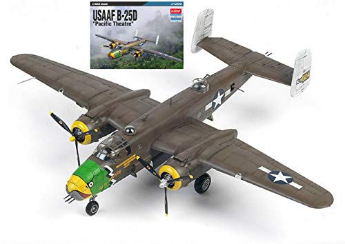  USAAF B-25D PACIFIC THEATRE KIT 1:48 - Academy - Kit Aerei - Kit di Montaggio