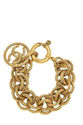 Chanel, Pre-Loved 'CC' Chain Bracelet