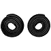 Klein Tools 450-320 Cable Management Sleeve, Cord Management for Home, Office or Job, 1-1/4-Inch Max Diameter, 3-Foot Length, Black, 2-Pack