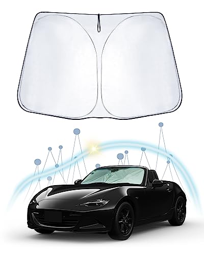 MAZDA NDROADSTER 純正サンシェード　NDロードスター Amazon.co.jp: SXCY 新型 マツダ ロードスター ND サンシェード