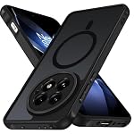 ivoler – ivoler Matt Schwarz Magnetisch Hülle für Oneplus 13, Kompati