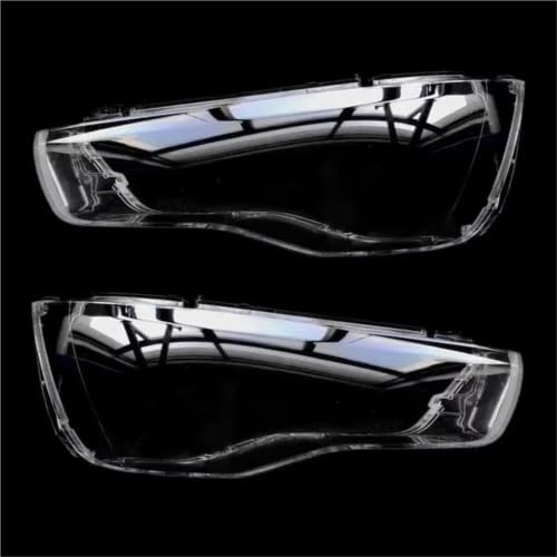 Cubierta faro coche impermeable carcasa brillante protectora de lente para A1 2010-2014