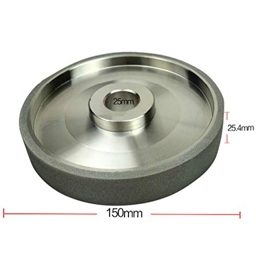 Meule Diamant 150mm Pour Pierre Et Métal - Meule CBN Diamantée Outil De Meulage Précis