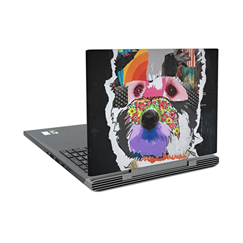 Skin Westie Michel Keck pour Dell Inspiron 15 7000 P65F autocollant vinyle
