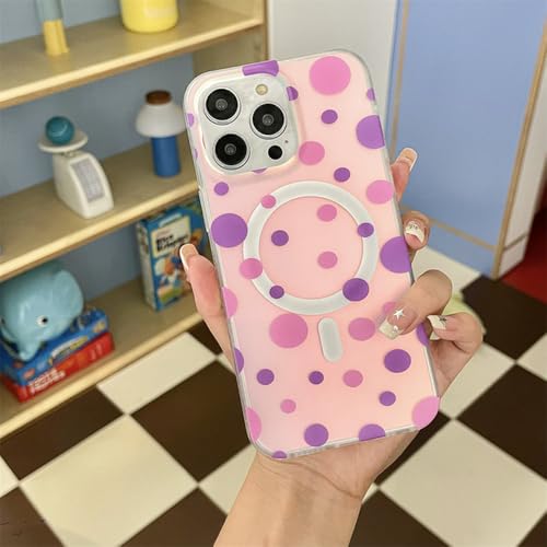 Coque iPhone 14 15 paillettes dégradées idéale pour la charge sans fil