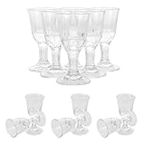 Claridad del vidrio: elaborados con vidrio transparente, estos vasos permiten que los colores vivos del vino, el whisky o el jugo brillen a través de ellos, haciendo que cada ocasión sea más elegante, jarra de cerveza, mini vasos de vidrio