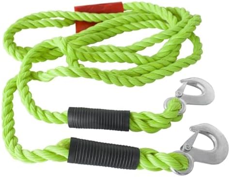 5000kg Tow Rope with Storage Bag - Includes Red Warning Flag - Heavy Duty Pull Rope for Car, SUV & Van - 4.5m Length - High Performance Towing Aid image 2