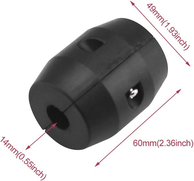 SYCOOVEN Pull Down Faucet Hose Weight Ball,Kitchen Sink Pull Out Faucet Gravity Ball, Sink Basin Pull Out Sprayer Hose Gravity Ball Replacement Part, Universal for Most Faucet Hose (Screw Type)