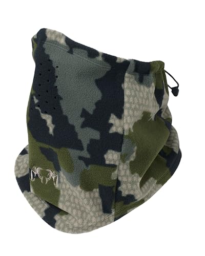 KUIU Proximity LT Neck Gaiter Windproof Ultra-Quiet Fleece for Cold Weather Hunting Odor Resistant Breathable Adjustable Fit