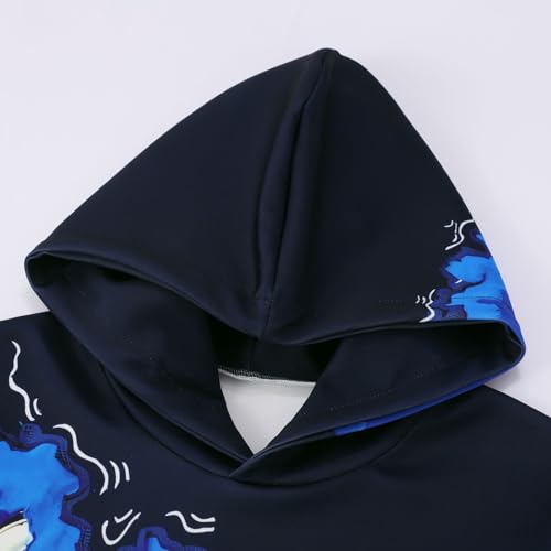 Sweat à capuche homme squelette pull décontracté confortable