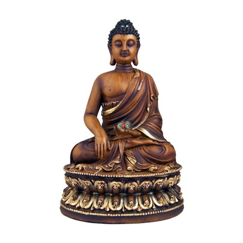 Shiva Emporium Thai Regency Buddha Statuette - Buddhism Figures and Figurines